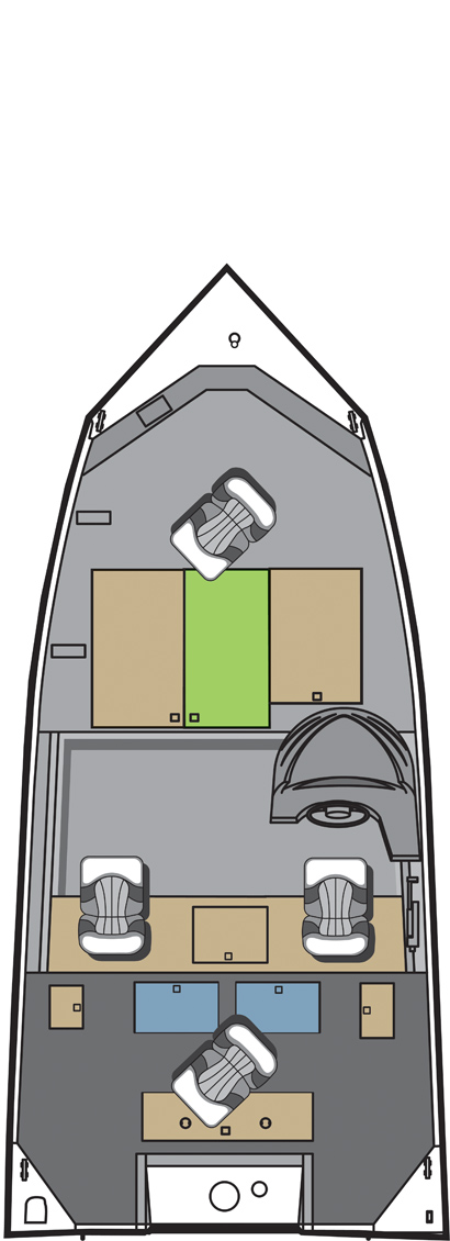 Overhead Image for 2023 Bass TX 165