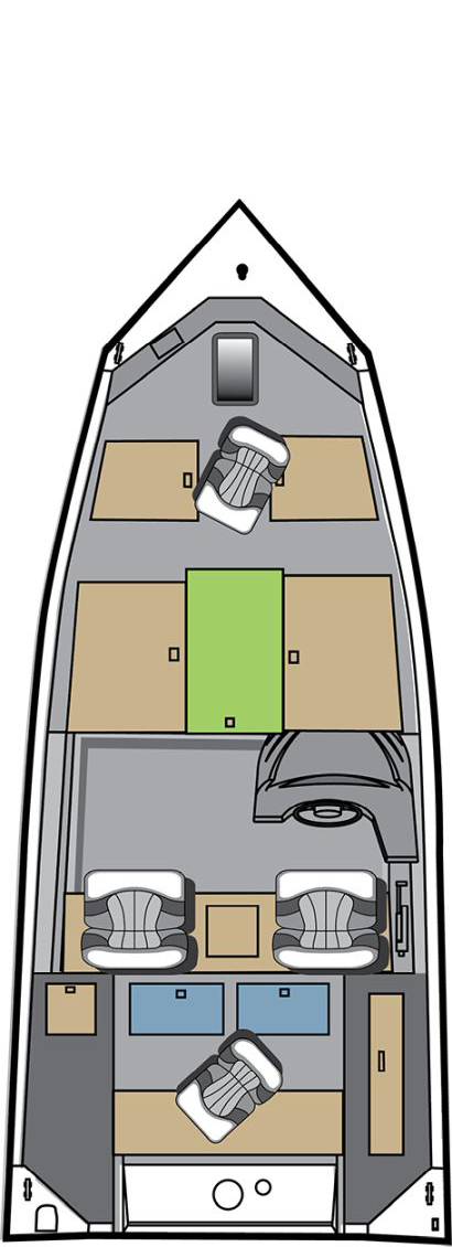 Overhead Image for 2023 Bass TX 175 Pro